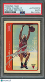 2004-05 Fleer Tradition #93 Tyson Chandler Signed Card AUTO PSA Slabbed