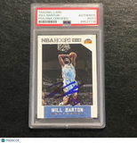2015-16 NBA Hoops #214 Will Barton Signed Card AUTO PSA Slabbed Nuggets