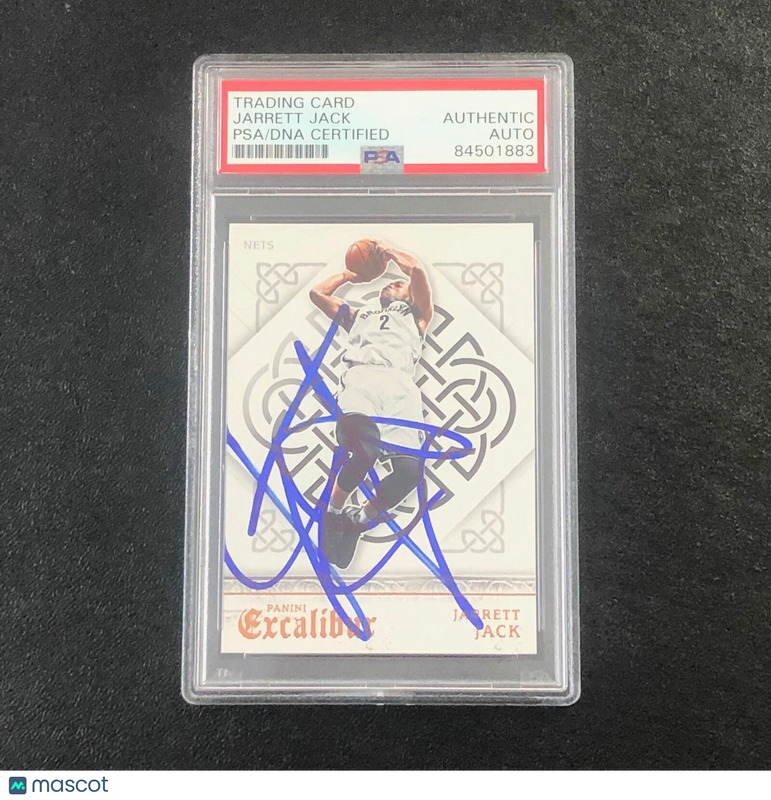 2015-16 Panini Excalibur #19 Jarrett Jack Signed Card AUTO PSA Slabbed Nets