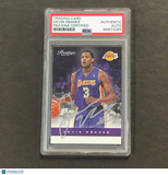 2012-13 Panini Prestige #42 Devin Ebanks Signed AUTO PSA Slabbed Lakers