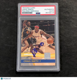 2010 Panini #200 Craig Smith Signed Card AUTO PSA Slabbed RC Clippers