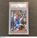 2012-13 Panini Threads #40 Jason Maxiell Signed Card AUTO PSA Slabbed Pistons