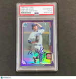 2015 Bowman Chrome #22 Ryan Kellogg Signed Card PSA Slabbed Auto Cubs