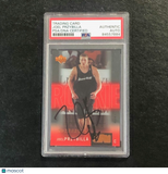 2000-01 Upper Deck Slam #99 Joel Przybilla Signed Card AUTO PSA Slabbed Bucks