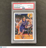 2013-14 Panini NBA Hoops #66 Luis Scola Signed Card AUTO PSA/DNA Slabbed Pacers