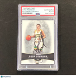 2003-04 Triple-Threads #66 Luke Ridnour Signed Card AUTO PSA Slabbed Sonics