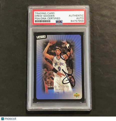 2003-04 Upper Deck Victory #58 Drew Gooden Signed Card AUTO PSA/DNA Slabbed Magi