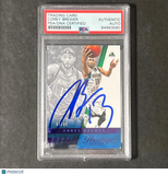 2014-15 Panini Prestige #8 Corey Brewer Signed Card AUTO PSA Slabbed Timberwolve