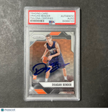 2016-17 Panini Prizm #242 Dragan Bender Signed Card AUTO PSA Slabbed RC Suns