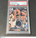 2002 Upper Deck #33 Juwan Howard Signed Card AUTO PSA/DNA Slabbed Nuggets