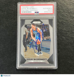 2017-18 Panini Prizm #265 Doug McDermott Signed Card AUTO PSA Slabbed Thunder