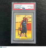 2006-07 Topps Turkey Red #222 Randy Foye  Signed Card Auto PSA Slabbed Timbervolves