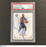 2014-15 Panini Excalibur #118 Derrick Favors Signed Card AUTO PSA Slabbed Jazz