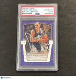2003-04 Fleer #46 Andrei Kirilenko Signed Card AUTO PSA Slabbed Jazz