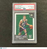 2015-16 NBA Hoops #271 RJ Hunter Signed Card AUTO PSA Slabbed RC Celtics