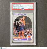 1990-91 NBA Hoops #236 Jeff Hornacek Signed AUTO PSA/DNA Slabbed Suns