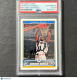 2006-07 Topps #147 Marquis Daniels Signed Card PSA AUTO Slabbed Pacers
