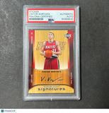 2005-06 Upper Deck Hardcourt VIKTOR KHRYAPA Signed Card AUTO PSA Slabbed Blazers