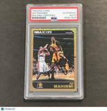 2014-15 NBA Hoops #194 Ian Mahinmi Signed Card AUTO PSA Slabbed Pacers