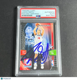 2009-10 Panini Adrenalyn Jason Smith Signed Card AUTO PSA Slabbed 76ers