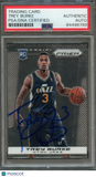 2013-14 Panini Prizm #282 Trey Burke Signed Card AUTO PSA Slabbed RC Jazz