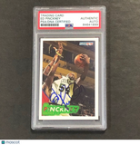 1993-94 Fleer #248 Ed Pinckney Signed Card AUTO PSA Slabbed Celtics