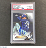 2016 Topps Chrome #94 JORGE LOPEZ Signed Card PSA Slabbed Auto Brewers RC Brewer