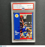 1991 Fleer #65 Tim Hardaway Signed Card AUTO PSA Slabbed Warriors