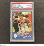 2004 Press Pass #3 Andris Biedrins Signed Card AUTO PSA Slabbed Warriors