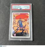 2014-15 Panini NBA Hoops #84 Thaddeus Young Signed Card AUTO PSA/DNA Slabbed Six