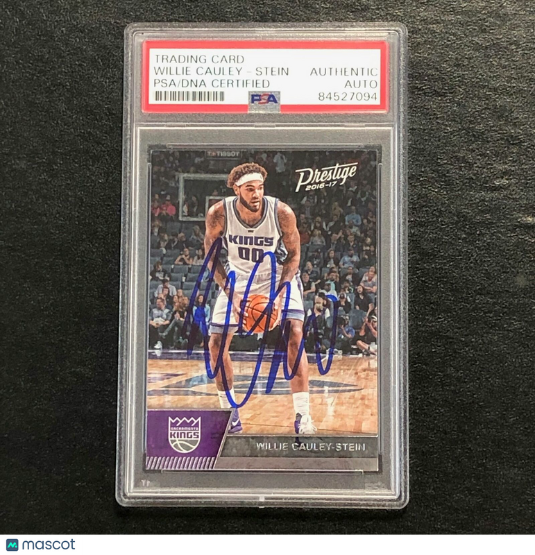 2016-17 Panini Prestige #33 Willie Cauley-Stein Signed Card AUTO PSA Slabbed Kin