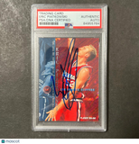 1996 Fleer #229 Eric Piatkowski Signed Card AUTO PSA Slabbed Clippers