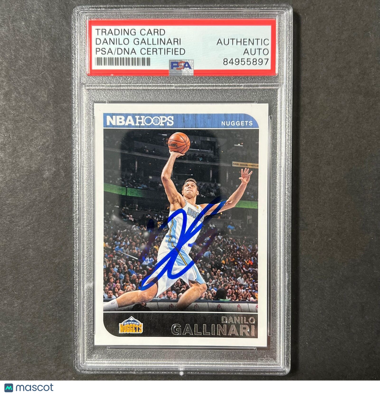2014-15 Panini Hoops #255 Danilo Gallinari Signed AUTO PSA Slabbed Nuggets