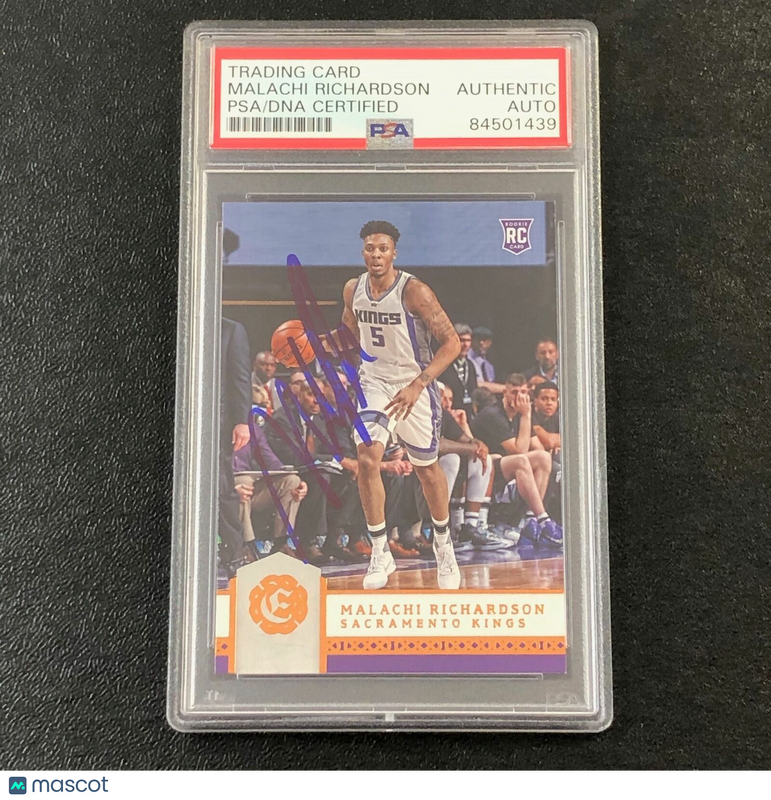 2016-17 Panini Excalibur #153 Malachi Richardson Signed Card AUTO PSA Slabbed RC