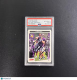 2001 Topps Football #187 Todd Bouman Signed Card PSA Slabbed Vikings