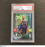 2009-10 Panini Adrenalyn XL WAYNE ELLINGTON Signed Card AUTO PSA Slabbed Timberw