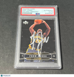 2004 Upper Deck #72 FRED JONES Signed Card AUTO PSA/DNA Slabbed Pacers