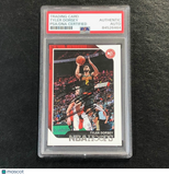 2018-19 NBA Hoops #71 Tyler Dorsey Signed Card Auto PSA Slabbed Hawks