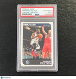 2014-15 NBA Hoops #131 Raymond Felton Signed Card AUTO PSA/DNA Slabbed Mavericks