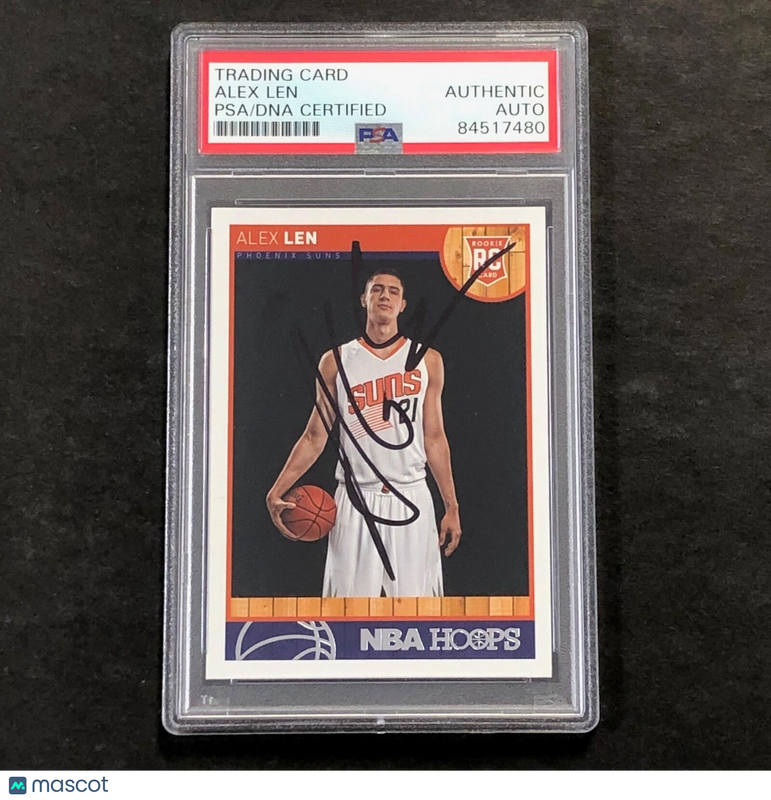 2013-14 Panini Hoops #265 Alex Len Signed Card AUTO PSA Slabbed RC Suns