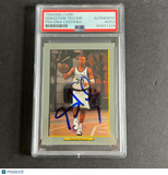 2006-07 Topps #4 Sebastian Telfair Signed Card AUTO PSA/DNA Slabbed Boston Celti