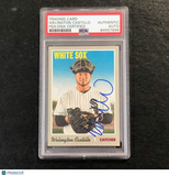 2019 TOPPS HERITAGE #263 WELLINGTON CASTILLO Signed Card PSA Slabbed Auto White