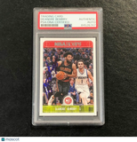 2017-18 NBA Hoops #64 Deandre Bembry Signed Card Auto PSA Slabbed Hawks
