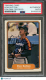 1982 Fleer #234 DON SUTTON Signed Card PSA Slabbed Auto Astros