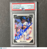 1991 Leaf #520 Bob Scanlan Signed Card PSA Slabbed Auto Cubs