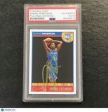 2013-14 NBA Hoops #28 Andre Roberson Signed Card AUTO PSA Slabbed RC Thunder