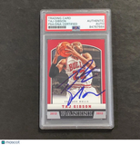 2012-13 Panini Basketball #160 Taj Gibson Signed Card AUTO PSA Slabbed Bulls