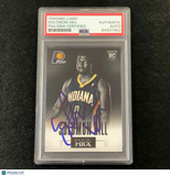 2013-14 Panini HRX #21 Solomon Hill Signed Card AUTO PSA Slabbed RC Pacers