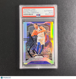 2018-19 Panini Prizm #81 Dwight Powell Card AUTO PSA Slabbed Mavericks