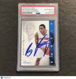 2012-13 Panini Prestige #153 Brandon Knight Signed Card PSA Slabbed Pistons